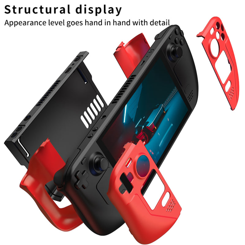 For Steam Deck Frosted PC Protective Case Detachable Game Console Anti-drop Shell For Steam Deck Frosted PC Protective Case Detachable Game Console Anti-drop Shell